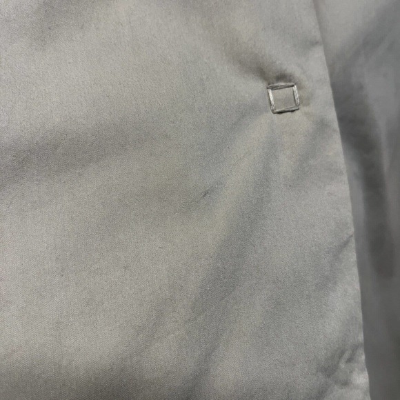 Pauw Amsterdam Jacket Size 2 Khaki Beige Snap Down Pockets Longline Trench B81 - Picture 9 of 16